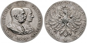  HISTORISCHE MEDAILLEN   ÖSTERREICH   HABSBURG   Lots   (D) Lot 21 Stk.: AR-Medaillen und Jetons , u. a. 1909 von Neuberger und Prinz auf den 100. Jah...