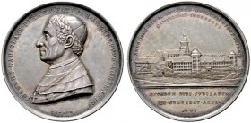  HISTORISCHE MEDAILLEN   STÄDTEMEDAILLEN   Lilienfeld - Zisterzienserstift   (D) AR-Medaille 1842, von I. Schön. Auf das 50jährige Jubiläum des Eintri...