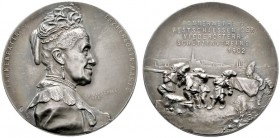  HISTORISCHE MEDAILLEN   SCHÜTZENMEDAILLEN   (Alphabetisch geordnet)   (D) Wien AR-Medaille 1902, von Rudolf Marschall. Auf das Bannerweihe- und Fests...