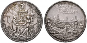  HISTORISCHE MEDAILLEN   SCHÜTZENMEDAILLEN   (Alphabetisch geordnet)   (D) Zug AR-Medaille 1827, von Johann Caspar Bruppacher. Auf die Schützengesells...