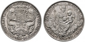  HISTORISCHE MEDAILLEN   SCHÜTZENMEDAILLEN   DEUTSCHLAND   München   (D) AR-Medaille 1928, von Karl Goetz. Auf die Eigenstaatlichkeit Bayerns im Deuts...