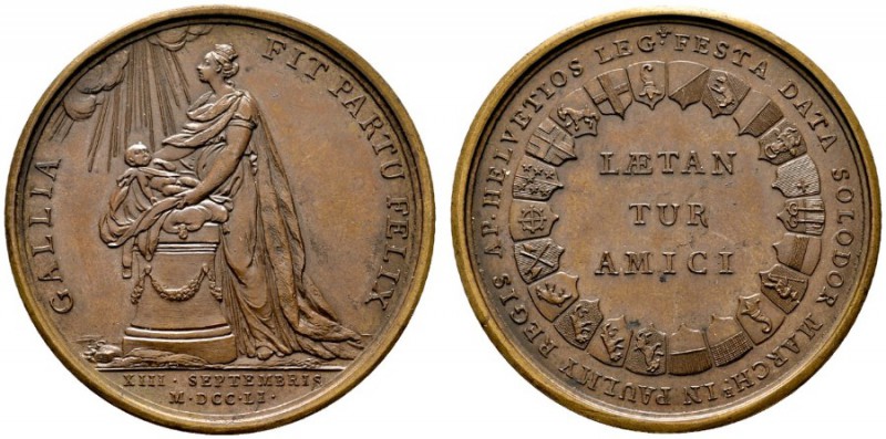  HISTORISCHE MEDAILLEN   SCHÜTZENMEDAILLEN   FRANKREICH   Ludwig XV. 1715-1774  ...