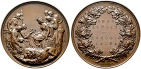  HISTORISCHE MEDAILLEN   SCHÜTZENMEDAILLEN   GROSSBRITANNIEN   London   (D) AE-Medaille 1862, von L.C.Wyon. Preismedaille, 4.Klasse, der International...
