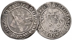  RÖMISCH DEUTSCHES REICH   Ferdinand I. 1521-1564   (D) Lot 2 Stk.: 10 Kreuzer 1561 und 1562, Hall sch.