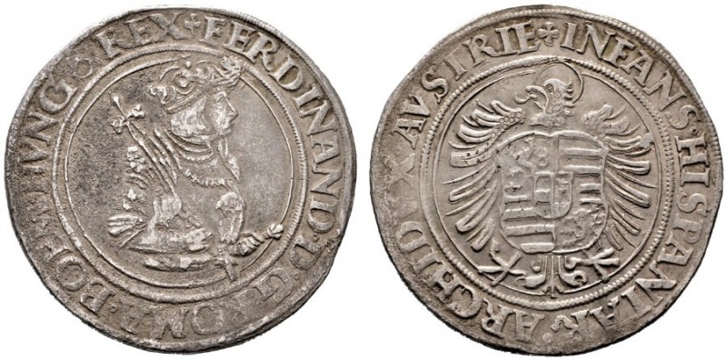  RÖMISCH DEUTSCHES REICH   Ferdinand I. 1521-1564   (D) Taler o.J., Joachimstal;...