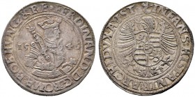  RÖMISCH DEUTSCHES REICH   Ferdinand I. 1521-1564   (D) Taler 1546, Joachimstal; Münzmeister Puellacher Hal:111 f.vzgl.