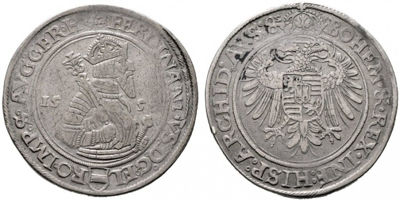  RÖMISCH DEUTSCHES REICH   Ferdinand I. 1521-1564   (E) Taler 1558, Joachimstal;...