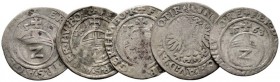  RÖMISCH DEUTSCHES REICH   Ferdinand I. 1521-1564   (D) Lot 5 Stk.: 2 Kreuzer 1561, 1562 und 1563; (3x) sch.