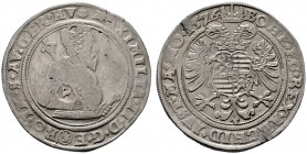  RÖMISCH DEUTSCHES REICH   Maximilian II. 1564-1576   (D) Taler 1576, Kuttenberg sch./s.sch.