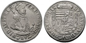  RÖMISCH DEUTSCHES REICH   Erzherzog Ferdinand 1564-1595   (E) Taler o.J., Hall s.sch.