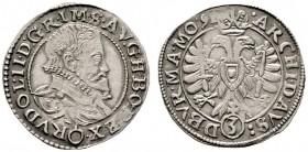  RÖMISCH DEUTSCHES REICH   Rudolf II. 1576-1612   (D) Groschen 1591, Wien  R vzgl.+
