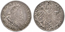  RÖMISCH DEUTSCHES REICH   Rudolf II. 1576-1612   (D) 6 Kreuzer 1606, Hall  RR vzgl.