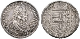 RÖMISCH DEUTSCHES REICH   Erzherzog Maximilian 1590-1618   (E) Taler 1613, Hall s.sch.