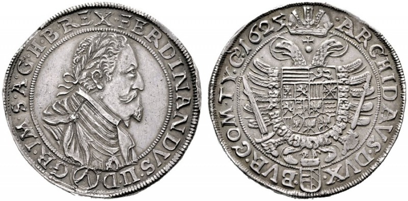  RÖMISCH DEUTSCHES REICH   Ferdinand II. 1619-1637   (D)  - als Kaiser. Doppelta...