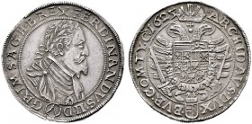  RÖMISCH DEUTSCHES REICH   Ferdinand II. 1619-1637   (D)  - als Kaiser. Doppeltaler 1625, Wien; Her:Av:296, Rv:296a  RR vzgl.