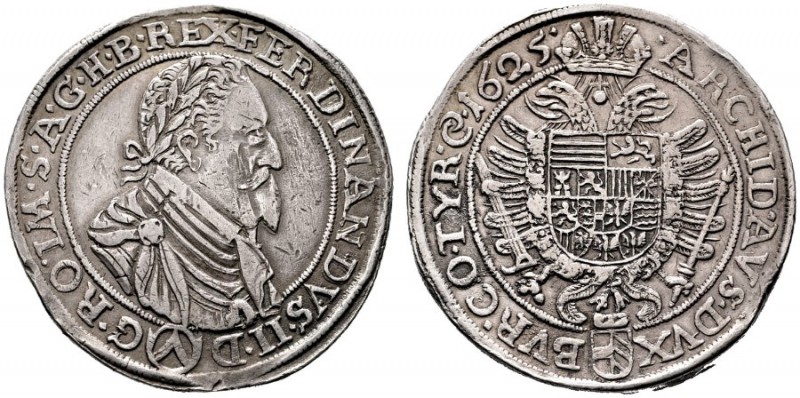  RÖMISCH DEUTSCHES REICH   Ferdinand II. 1619-1637   (D) Doppeltaler 1625, Wien;...