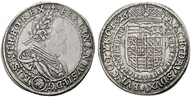  RÖMISCH DEUTSCHES REICH   Ferdinand II. 1619-1637   (D) Taler 1626, St. Pölten;...