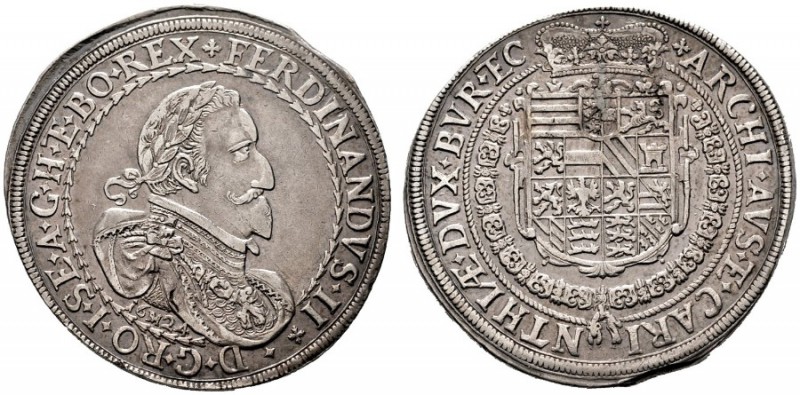  RÖMISCH DEUTSCHES REICH   Ferdinand II. 1619-1637   (D) Taler 1624, St. Veit; S...