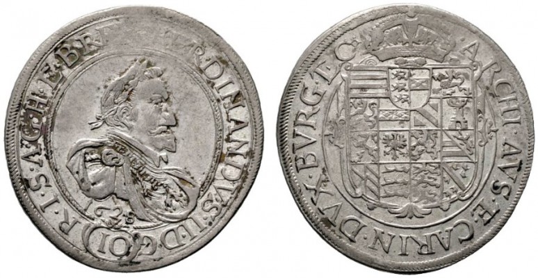  RÖMISCH DEUTSCHES REICH   Ferdinand II. 1619-1637   (D) 10 Kreuzer 1628, St. Ve...