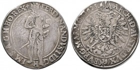  RÖMISCH DEUTSCHES REICH   Ferdinand II. 1619-1637   (E) Dicker Doppeltaler 1623, Prag  R sch./f.s.sch.