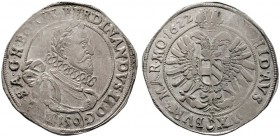  RÖMISCH DEUTSCHES REICH   Ferdinand II. 1619-1637   (D) Kippertaler zu 150 Kreuzer 1622, Prag f.stplfr.