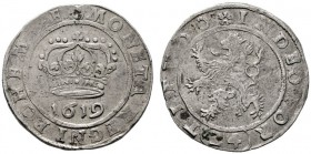  RÖMISCH DEUTSCHES REICH   Stände von Böhmen und Mähren 1619-1620   (E) 24 Kipperkreuzer 1619, Prag s.sch.