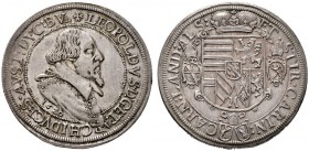  RÖMISCH DEUTSCHES REICH   Erzherzog Leopold (1618)-1625-1632   (D) Taler 1620, Ensisheim; Klemesch:21 s.sch./vzgl.