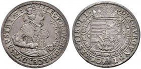  RÖMISCH DEUTSCHES REICH   Erzherzog Leopold (1618)-1625-1632   (D) Taler 1632, Hall f.vzgl./s.sch.