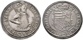  RÖMISCH DEUTSCHES REICH   Erzherzog Leopold (1618)-1625-1632   (D) Taler 1626, Ensisheim; Klemesh:33 s.sch./f.vzgl.