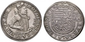  RÖMISCH DEUTSCHES REICH   Erzherzog Leopold (1618)-1625-1632   (D) Taler 1631, Ensisheim; Klemesh:262a, hübsche Patina f.vzgl./vzgl.