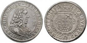  RÖMISCH DEUTSCHES REICH   Erzherzog Ferdinand Karl 1632-1662   (E) Taler 1652, Hall s.sch./vzgl.