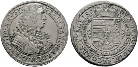  RÖMISCH DEUTSCHES REICH   Erzherzog Ferdinand Karl 1632-1662   (D) Taler 1662, Hall  R s.sch.