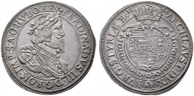  RÖMISCH DEUTSCHES REICH   Ferdinand III. 1637-1657   (D) Zwittertaler 1646, Graz vzgl./stplfr.