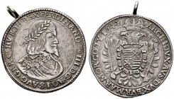  RÖMISCH DEUTSCHES REICH   Ferdinand III. 1637-1657   (D) Dreifacher Taler 1644 KB, Kremnitz; mit altem Henkel  RR s.sch.+