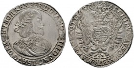  RÖMISCH DEUTSCHES REICH   Ferdinand III. 1637-1657   (D) Taler 1657 KB, Kremnitz vzgl.