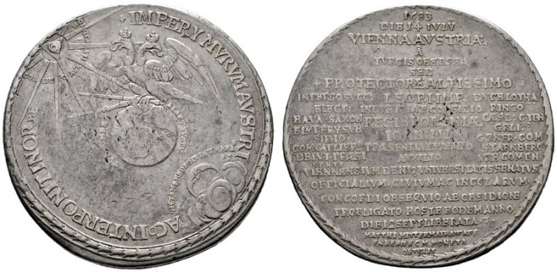  RÖMISCH DEUTSCHES REICH   Leopold I. 1657-1705   (D) Schautaler 1683, Wien; Auf...
