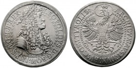  RÖMISCH DEUTSCHES REICH   Leopold I. 1657-1705   (D) Doppeltaler o.J., Hall vzgl.