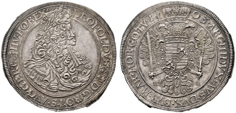  RÖMISCH DEUTSCHES REICH   Leopold I. 1657-1705   (D) Taler 1703 NB, Nagybanya; ...