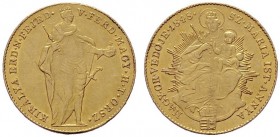  ÖSTERREICHISCHES KAISERREICH   Revolution 1848/1849   (B) Dukat 1848, Ungarn  Gold  vzgl.