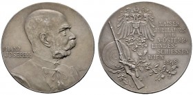  ÖSTERREICHISCHES KAISERREICH   Franz Joseph 1848-1916   (D) 5 Kronen 1898; Kaiserjubiläums- und V. österr. Bundesschießen in Wien f.stplfr.