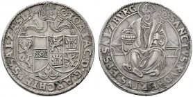  ÖSTERREICHISCHE GEISTLICHKEIT   Johann Jakob Khuen von Belasi 1560-1586   (E) Taler o.J. HZ:619, Pr:542 s.sch.