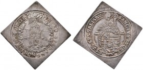  ÖSTERREICHISCHE GEISTLICHKEIT   Wolf Dietrich von Raitenau 1587-1612   (D) 1/2 Turmtalerklippe o.J. HZ:959, Pr:810 vzgl.