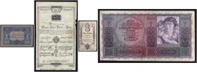  PAPIERGELD   ÖSTERREICH   Notgeld   (D) Sammlung Österreich-Ungarn ca 300 Stk. 1800 - 2. Republik. u. a. Wiener Stadtbanco Zettel (5 Stk.); Monarchie...