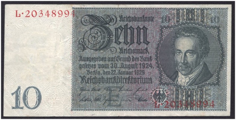  PAPIERGELD   WELTBANKNOTEN   (D) Lot 12 Stk.: Dt. Reich, 50 000 Mark 1922, 10 R...