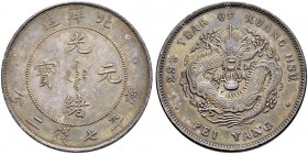 CHINA 
 Kaiserreich 
 Dollar Jahr 29 (1903). 26.90 g. L./M. 462. Dav. 188. Feine Patina. Fast vorzüglich.