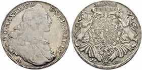 DEUTSCHLAND 
 Bayern, Herzogtum, 1623 Kurfürstentum, 1806 Königreich 
 Maximilian III. Joseph, 1745-1777. Konventionstaler 1767, Amberg. 27.91 g. Wi...