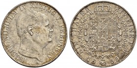 DEUTSCHLAND 
 Brandenburg-Preussen, Markgrafschaft, 1417 Kurfürstentum, 1701 Königreich 
 Friedrich Wilhelm IV. 1840-1861. Taler 1855, Berlin. 22.14...