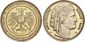 DEUTSCHLAND 
 Brandenburg-Preussen, Markgrafschaft, 1417 Kurfürstentum, 1701 Königreich 
 Berlin, Stadt. Silbermedaille 1901. Verdienstmedaille für ...