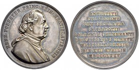 DEUTSCHLAND 
 Breslau, Bistum 
 Heinrich Förster, 1853-1881. Silbermedaille 1875. Auf sein 50-jähriges Priesterjubiläum. Stempel von C. Radnitzki. B...