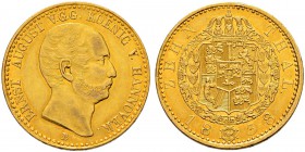 DEUTSCHLAND 
 Hannover, Kurfürstentum, ab 1814 Königreich 
 Ernst August, 1837-1851. 10 Taler 1838 B. 13.28 g. D.S. 101. Schl. 392. Fr. 1170. Vorzüg...